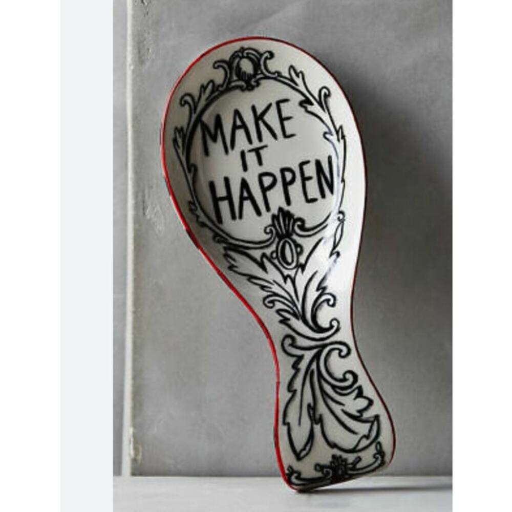 Anthropologie Molly Hatch make it happen Spoon Rest